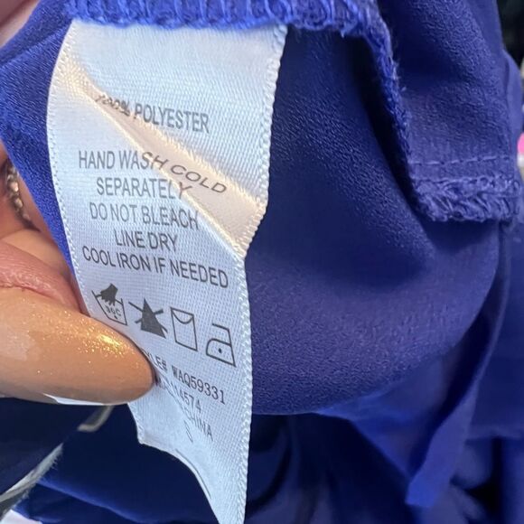 Pleione Blue Blouse - Picture 7 of 8